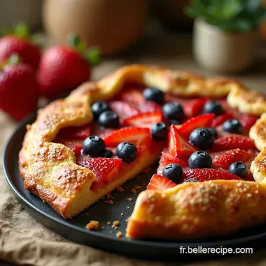 Galette Rustique aux Fruits Frais Un Go&ucirc;t d&Eacute;t&eacute; Facile Fiche recette