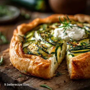Galette de courgette au fromage ch&egrave;vre la recette rustique z&eacute;ro &eacute;chec Fiche recette