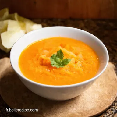 Gaspacho Melon Gingembre LExplosion de Saveurs Facile Fiche recette