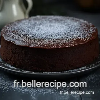 G&acirc;teau au Chocolat Fondant : Un D&eacute;lice &agrave; la Fran&ccedil;aise ! Fiche recette