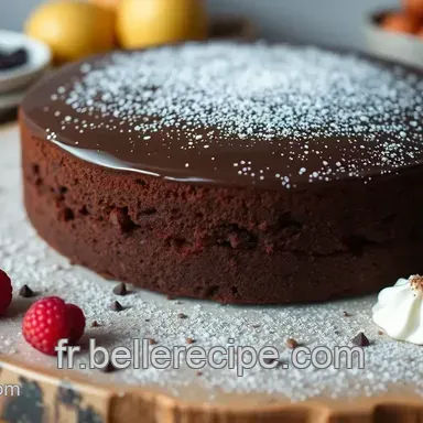 G&acirc;teau au Chocolat Indulgent &ndash; Mon Classique Fran&ccedil;ais Pr&eacute;f&eacute;r&eacute;