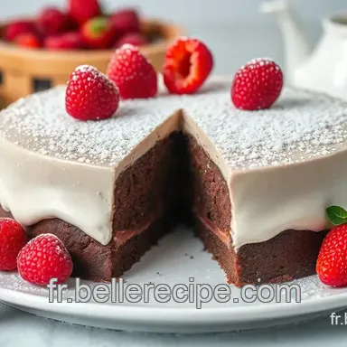 G&acirc;teau Anniversaire Chocolat-Framboise: Ma Recette Facile!