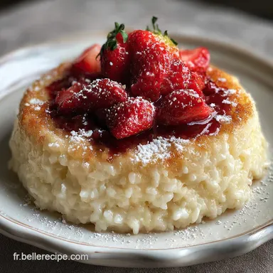 G&acirc;teau de riz au lait facile : recette maison en 50 minutes
