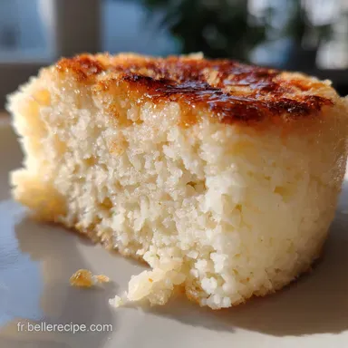 G&acirc;teau de Riz au Caramel Classique Le secret de lonctuosit&eacute; de GrandM&egrave;re Fiche recette
