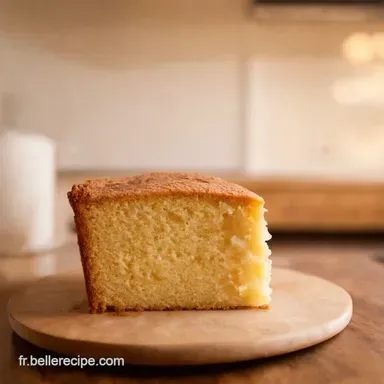 G&acirc;teau au Lait et Semoule Mon Secret de Famille Facile Fiche recette