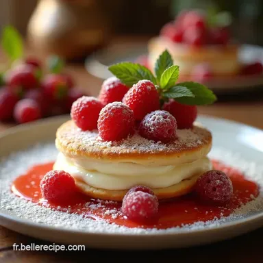 Recette G&acirc;teau Printanier aux Fraises et &agrave; la Cr&egrave;me Diplomate Fiche recette