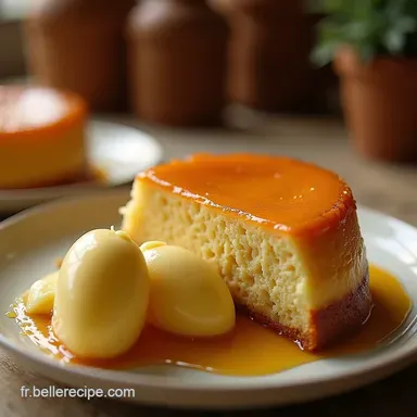 Le Secret de M&eacute;m&eacute; G&acirc;teau Invisible aux P&ecirc;ches Fondantes Fiche recette