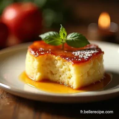 Le G&acirc;teau Invisible aux Pommes Fondant Notre Recette Facile Fiche recette