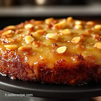 G&acirc;teau Moelleux aux Poires et Amandes Facile Le Go&ucirc;ter Parfait Fiche recette