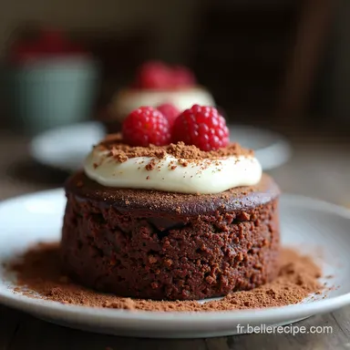 G&acirc;teau Moelleux au Chocolat et Yaourt Facile Mon Secret