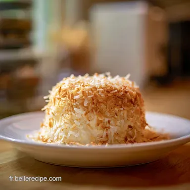 G&acirc;teau Noix de Coco R&acirc;p&eacute;e Fondant Fiche recette