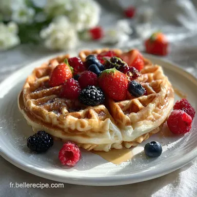 V&eacute;ritable Recette Gaufre Li&eacute;geoise: 1 Heure 15 Min