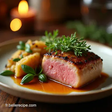 Recette Gigot dAgneau aux Herbes Fra&icirc;ches Le Secret dun Ros&eacute; Parfait Fiche recette