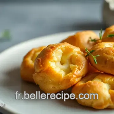 Id&eacute;e d'entr&eacute;e facile: Goug&egrave;res au Comt&eacute;, le chic &agrave; la fran&ccedil;aise!