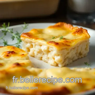Recette des Gratins Facile : Gratin Dauphinois &Eacute;l&eacute;gant! Fiche recette