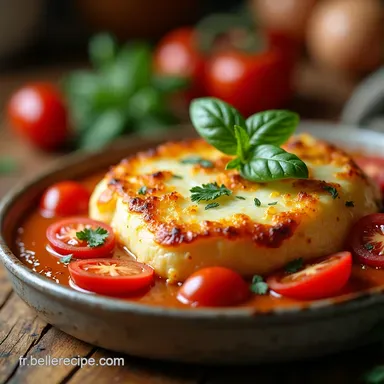 Gratin Pommes de Terre Tomates Mozza Facile Mon Secret Fiche recette