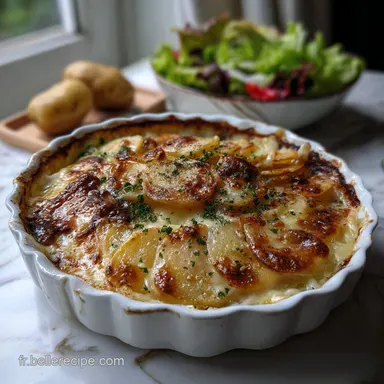 Gratin Dauphinois: La Recette Authentique et Velout&eacute;e Fiche recette