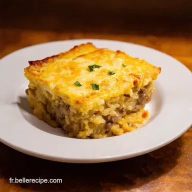 Gratin de Riz la Viande TexMex Mon Secret R&eacute;confortant Fiche recette