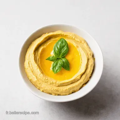Houmous Basilic Citron Recette Frais Facile pour lAp&eacute;ro