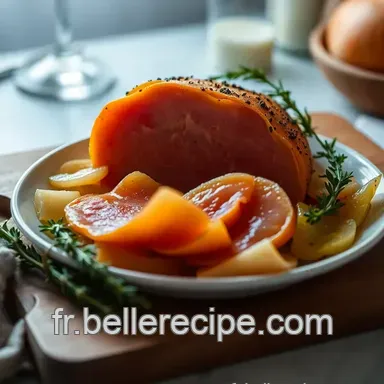 Jambon de Dinde Maison : L'Alternative Savoureuse et Facile Fiche recette