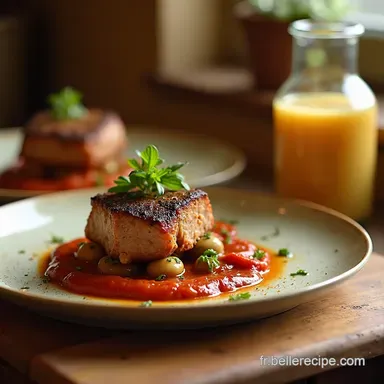 Plat Rconfortant Jarret de Veau aux &Eacute;pices Le Vrai Go&ucirc;t Fiche recette