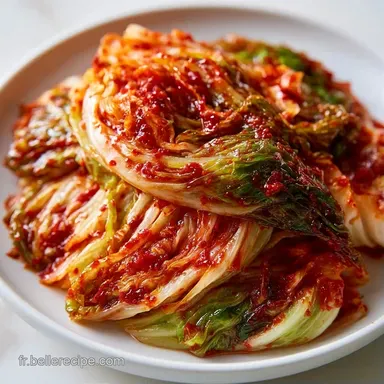 Kimchi Ferment&eacute; Piment&eacute; au Gochugaru Fiche recette