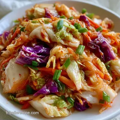 Kimchi Maison en 48 Heures Fiche recette