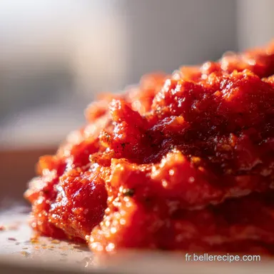 Sauce Tomate Maison La Vraie Recette GrandM&egrave;re aux San Marzano Fiche recette