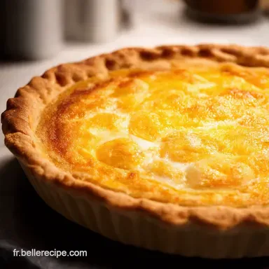 Recette Familiale La Tarte aux &OElig;ufs de Maman Un Go&ucirc;ter dEnfance Fiche recette
