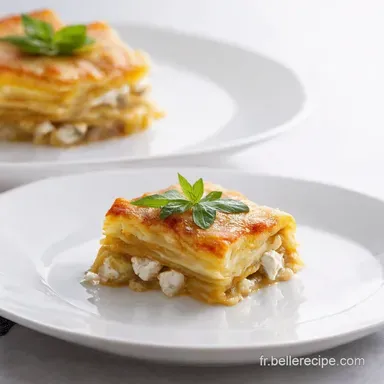 Lasagnes dAutomne au Ch&egrave;vre Ma Recette R&eacute;confortante et Facile