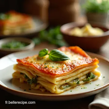Lasagnes L&egrave;g&egrave;res la Ricotta et &Eacute;pinards Un D&eacute;lice Fiche recette
