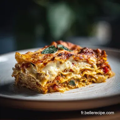 Lasagnes aux L&eacute;gumes: B&eacute;chamel Velout&eacute;e (6 Portions) Fiche recette