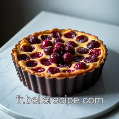 Le Clafoutis aux Cerises et &agrave; la Vanille d'H&eacute;l&egrave;ne Darroze: Un D&eacute;lice Printanier Fiche recette