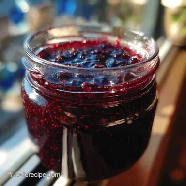 Ma meilleure Confiture de M&ucirc;res maison Le secret pour une texture parfaite Fiche recette