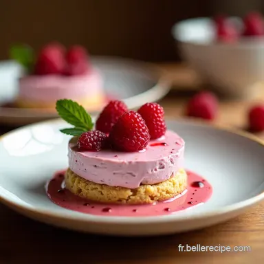 Le Framboisier L&eacute;ger Mousse A&eacute;rienne et Fra&icirc;cheur Garanti Fiche recette
