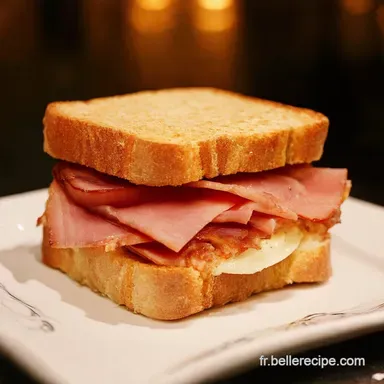 Sandwich Parisien Le Magnifique JambonBeurre Elev&eacute; Fiche recette