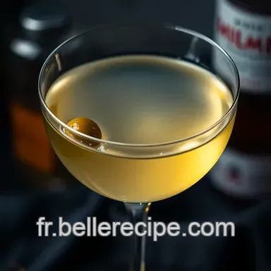 D&eacute;couvrez le Cocktail Martini Classique : &Eacute;l&eacute;gance et Simplicit&eacute; Fiche recette