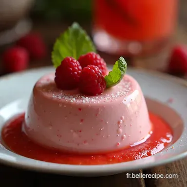 Mousse L&eacute;g&egrave;re Mojito Framboise Le Dessert d&Eacute;t&eacute; Facile Fiche recette