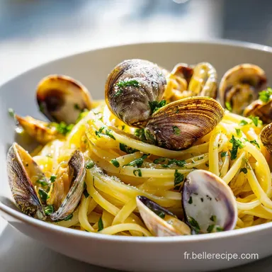 Linguine aux Palourdes : Recette Traditionnelle pour 4 Personnes