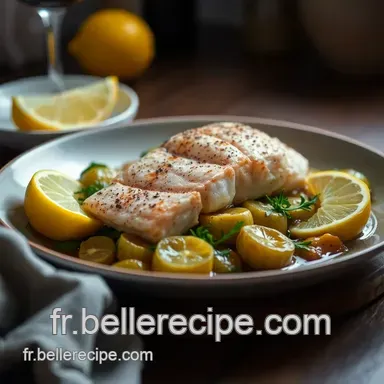 Recette Lotte au Four Proven&ccedil;ale: Soleil dans l'Assiette! Fiche recette