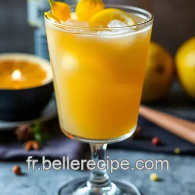 Madeleine Cocktail : Une &Eacute;vasion Sucr&eacute;e et Citronn&eacute;e &agrave; Savourer Fiche recette