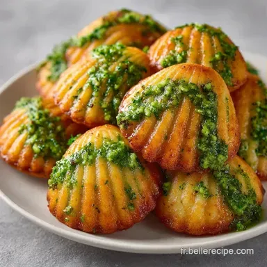 Madeleine Sal&eacute;e Pesto Tomate: 12 Pi&egrave;ces Fiche recette