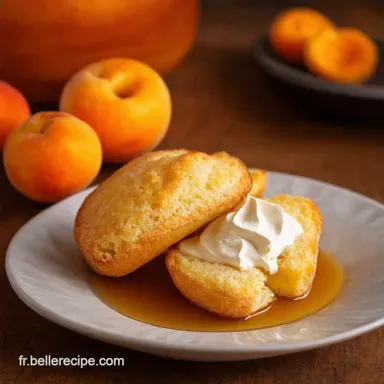 Madeleines Abricots R&ocirc;tis Go&ucirc;ter Breton au Miel Chantilly Fiche recette