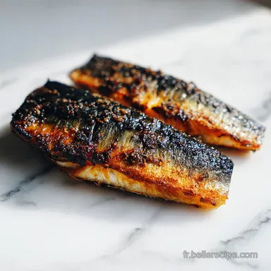 Maquereau Po&ecirc;l&eacute; en 15 Minutes : Peau Croustillante et Chair Fondante Fiche recette