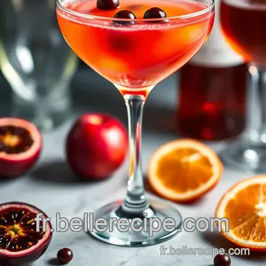 Martini Pornstar: Un Cocktail Fruit&eacute; et Festif &Agrave; R&eacute;aliser Facilement Fiche recette