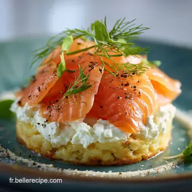 Mauricette au saumon fum&eacute; et ch&egrave;vre frais La recette ultrafra&icirc;che en 15 min Fiche recette