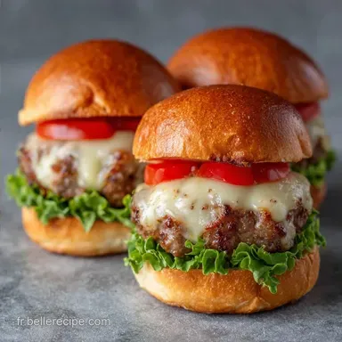 Mini Burger Maison pour 12 Portions