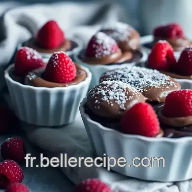 Mini Charlottes Chocolat Framboise: Un Dessert Chic et Facile! Fiche recette