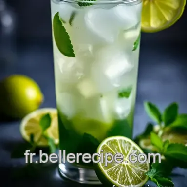 Mojito Sans Alcool : Fra&icirc;cheur et P&eacute;tillance Pour Tous ! Fiche recette