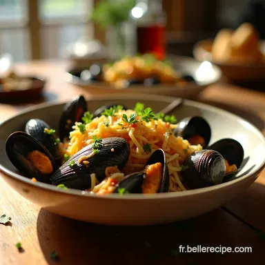 Recette Facile de Moules Gratines Ap&eacute;ro Chic Rapide Fiche recette